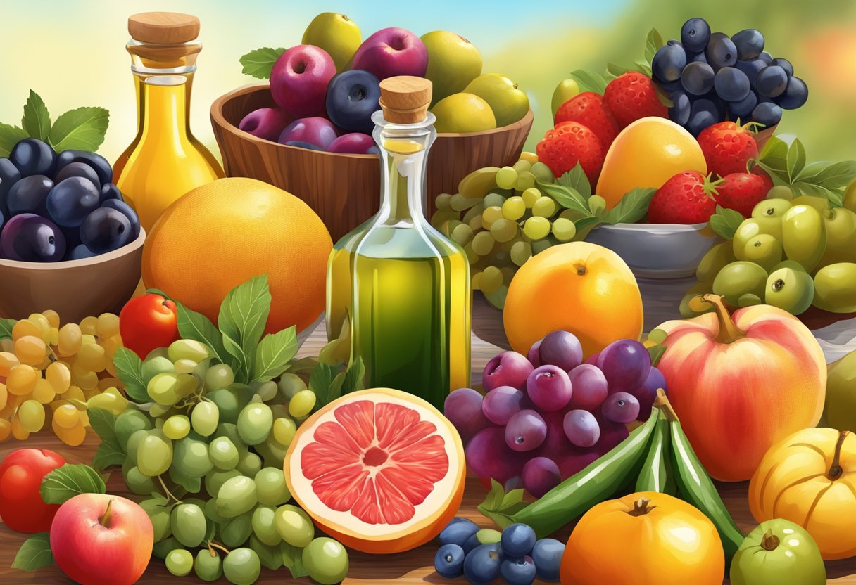 Mediterranean Diet's Natural Glow