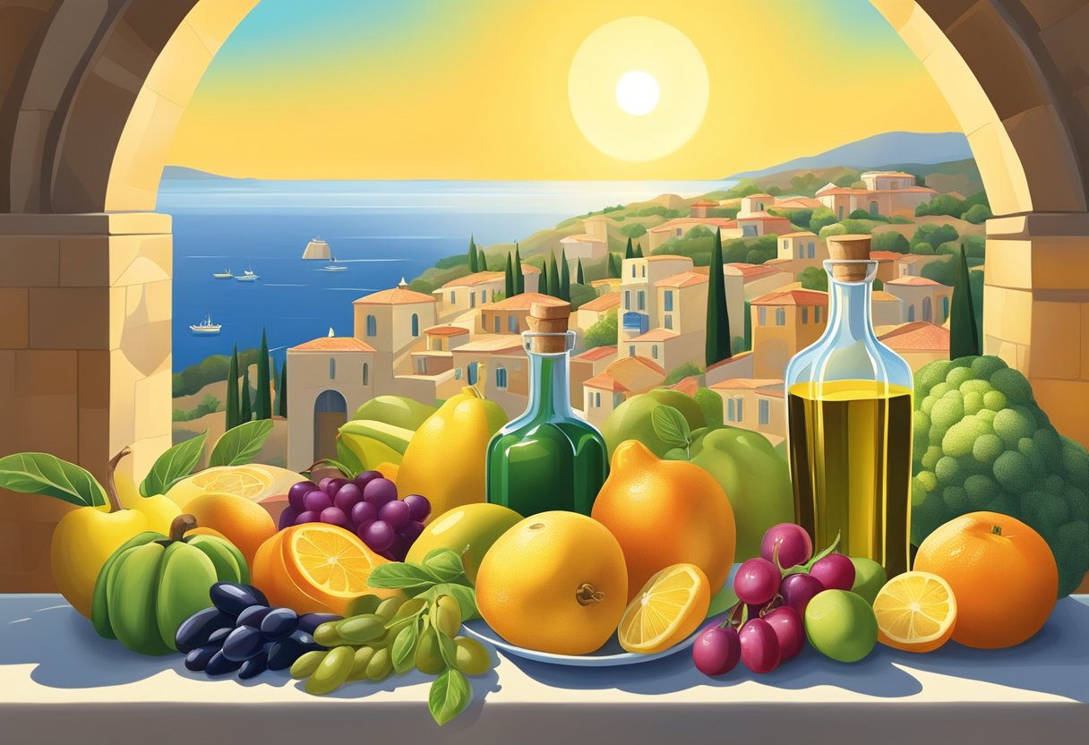 Mediterranean Diet's Natural Glow