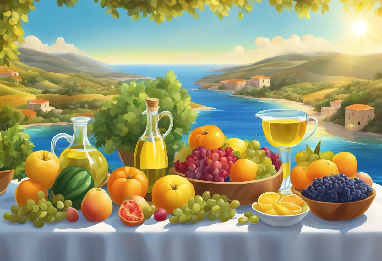 Mediterranean Diet's Natural Glow