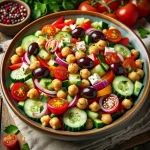 Gluten-Free Mediterranean Chickpea Salad