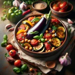 gluten-free Eggplant and Chickpea Ratatouille