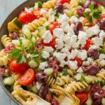 A Refreshing Mediterranean Pasta Salad