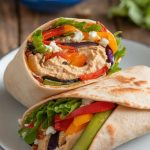 Fresh and Flavorful Mediterranean Wrap