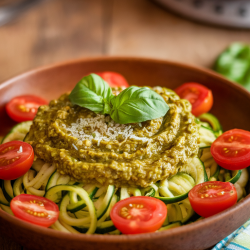 a fresh and flavorful zucchini noodle recipe